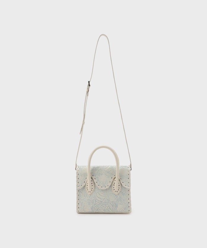 GRACECONTINENTAL MiniRSHandbag−ga サックス F GRACECONTINENTAL MiniRSHandbag−ga サックス F