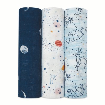 エイデンアンドアネイ aden+anais おくるみスワドル 3枚入