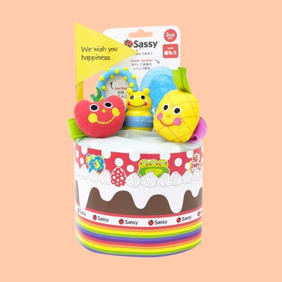 サッシー Sassy ダイパーケーキ カミカミみつばち【返品不可商品】