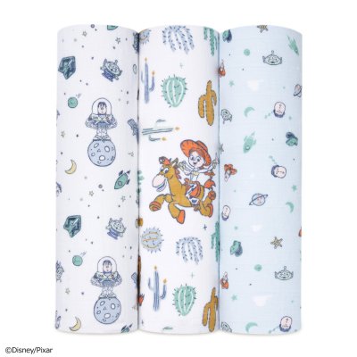 エイデンアンドアネイ aden+anais おくるみスワドル 3枚入