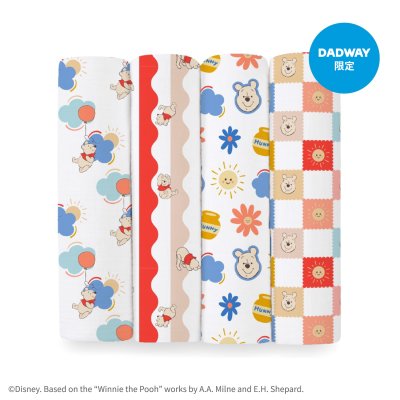 エイデンアンドアネイ aden+anais おくるみスワドル 4枚入