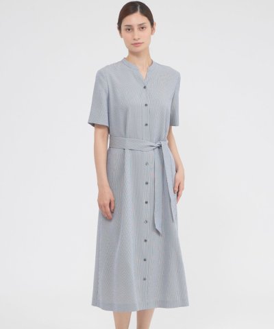 【WEB・一部店舗限定/ウォッシャブル/防しわ性/UV対策】フロータブルツイル