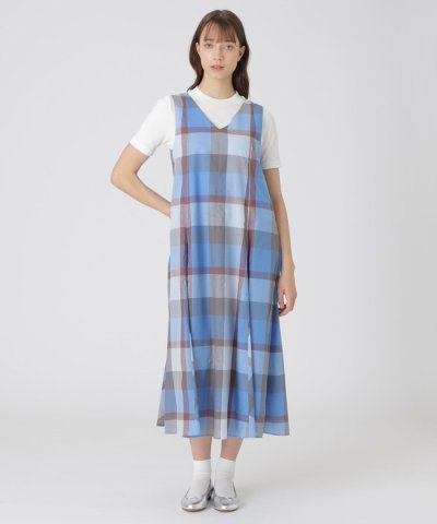 【限定カラーあり】クレストブリッジチェッククールドライドレス