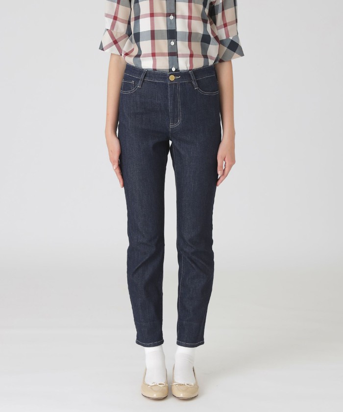 ※専用※BLUE LABEL デニムハイライズストレートパンツ　ネイビー38新品 デニムハイライズストレートパンツ（パンツ）｜BLUE LABEL