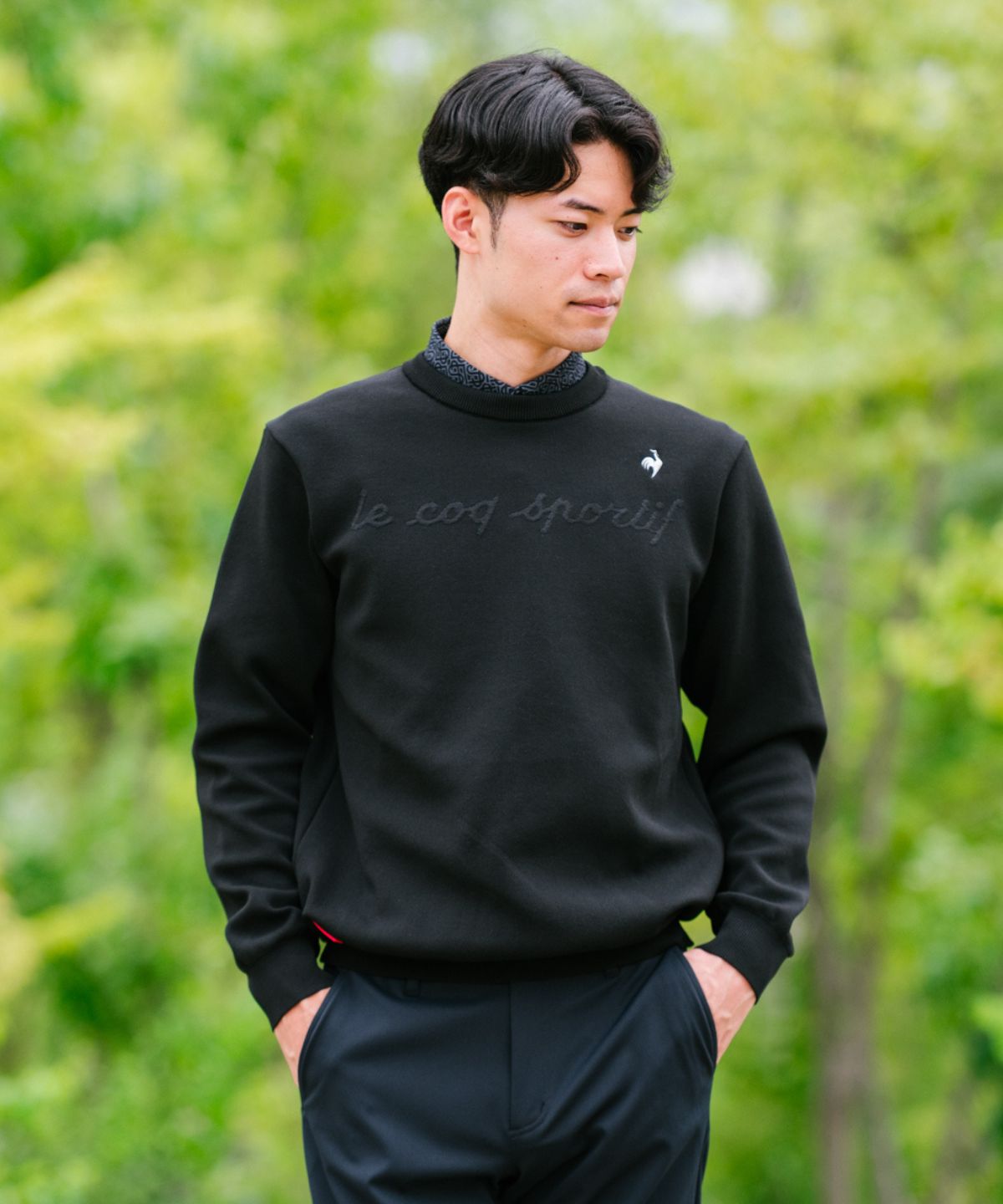 lecoqsportifgolf ルコックスポルティフ ゴルフ le coq sportif golf 【直営店限 ブラック 3L lecoqsportifgolf ルコックスポルティフ ゴルフ le coq sportif golf 【直営店限 ブラック 3L