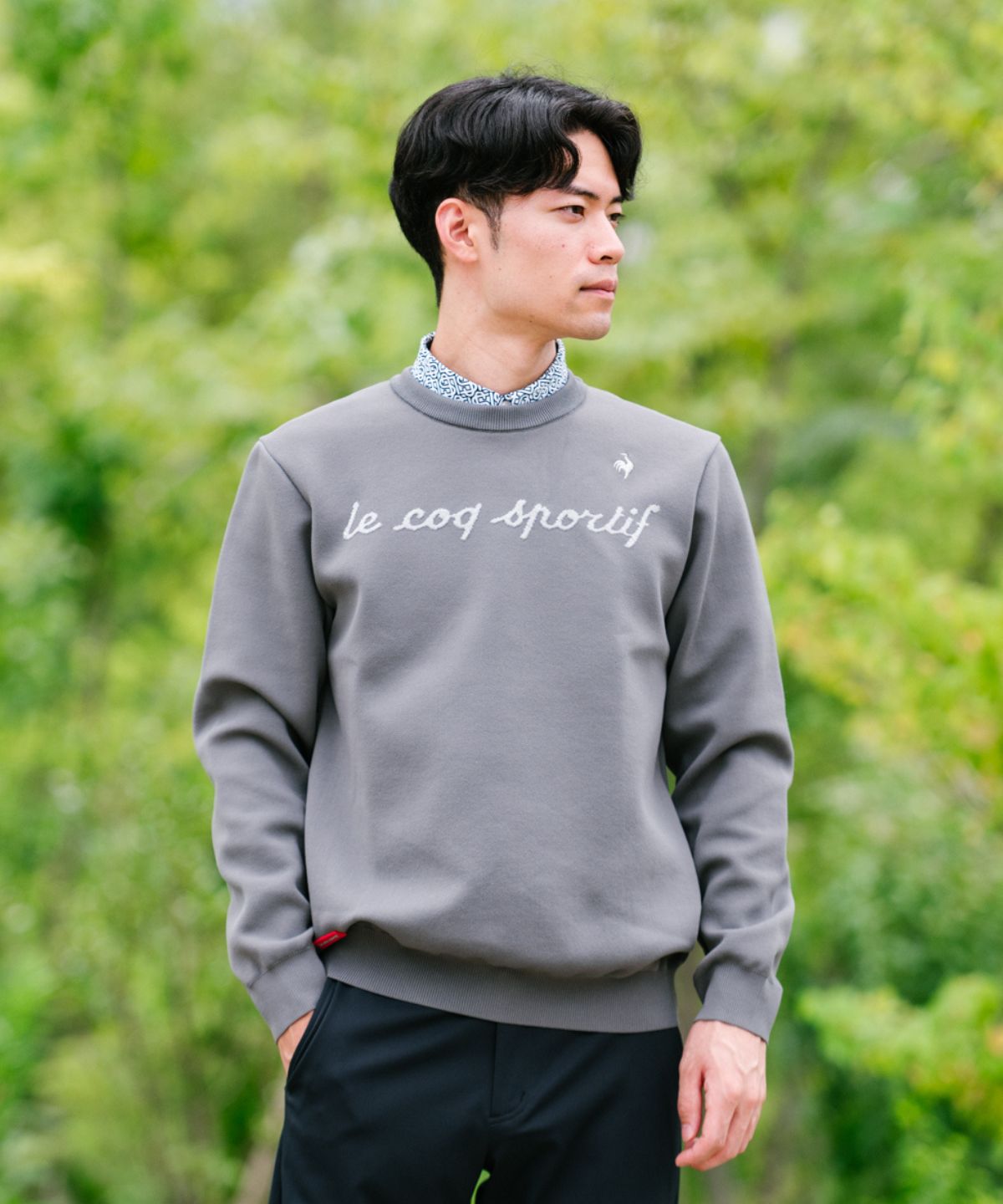 lecoqsportifgolf ルコックスポルティフ ゴルフ le coq sportif golf 【直営店限 グレー LL lecoqsportifgolf ルコックスポルティフ ゴルフ le coq sportif golf 【直営店限 グレー LL