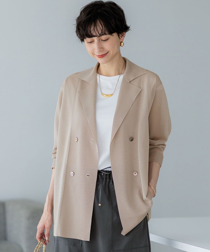 ベージュ系｜ジャケット｜23区 (Lサイズ)(ニジュウサンク Lサイズ