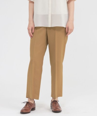 【ウォッシャブル/防しわ性】エアリーツイル　パンツ