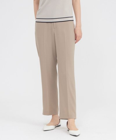 【ウォッシャブル】トリアセジョーゼット　パンツ