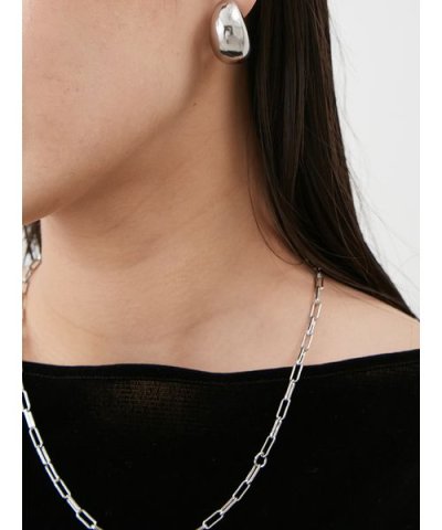 スクエアチェーンネックレス