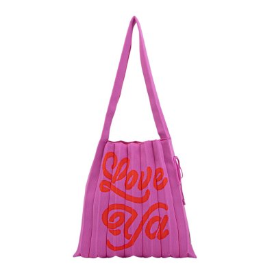 ラッキープリーツニット(M) ラブヤ