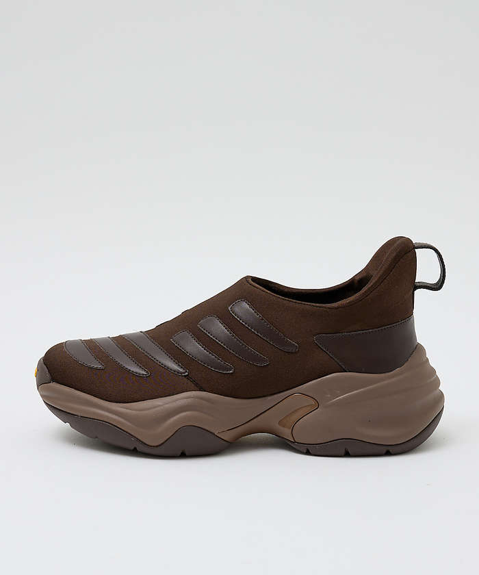 AuBANNISTER 【Vibram/ヴィブラムソール】ハンズフリースニーカー【予約】 ダークブラウン M AuBANNISTER 【Vibram/ヴィブラムソール】ハンズフリースニーカー【予約】 ダークブラウン M
