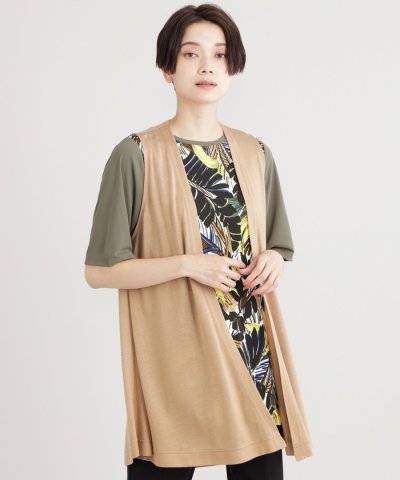 【ウォッシャブル】ハイゲージジレ