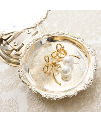 ローズティアラ RoseTiara ノットリボンイヤリング