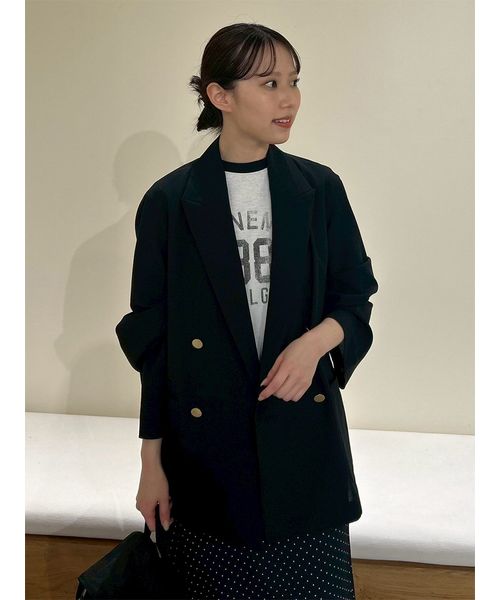 金釦クロップドファージャケット(508487933)｜阪急百貨店公式