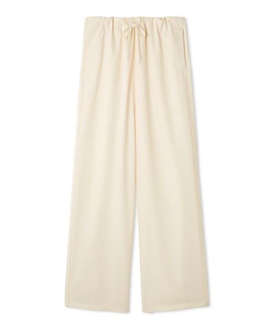 ウエストドロストゴムパンツ