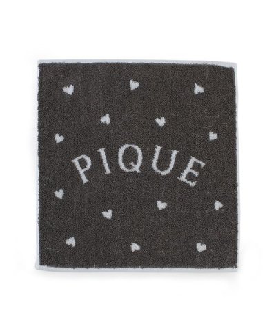 ハートロゴジャガードハンドタオル