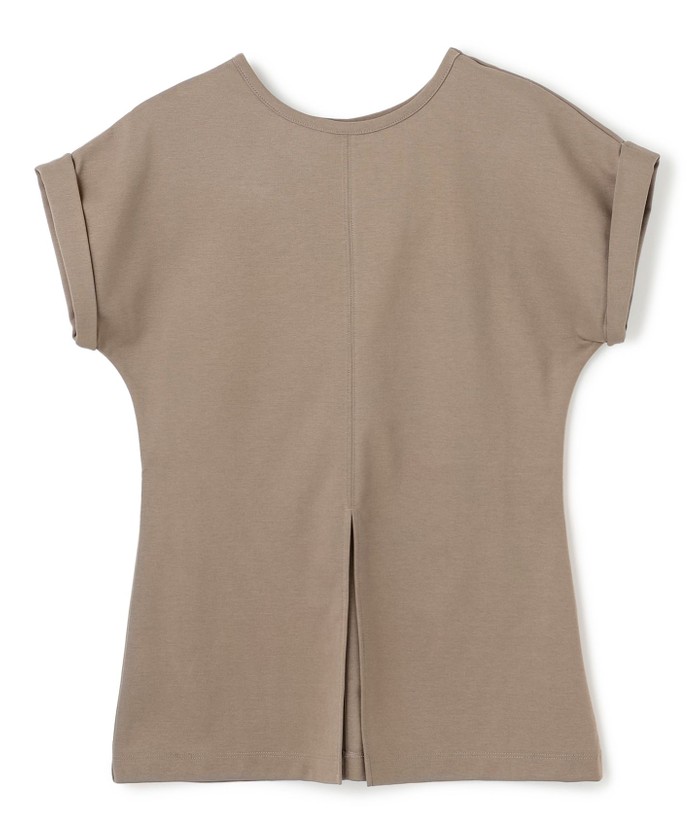 UNCRAVE 【UVカット・接触冷感・洗濯機洗い可】ダブルフェイスジャージー 2WAYスリット トープ 2