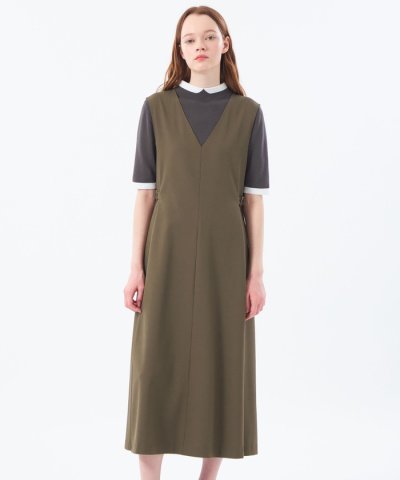 サイドベルテッドジャンパースカート