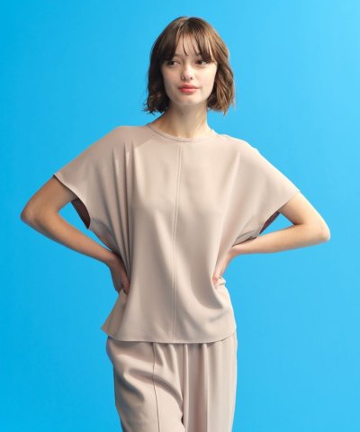 バックサテンドルマンブラウス