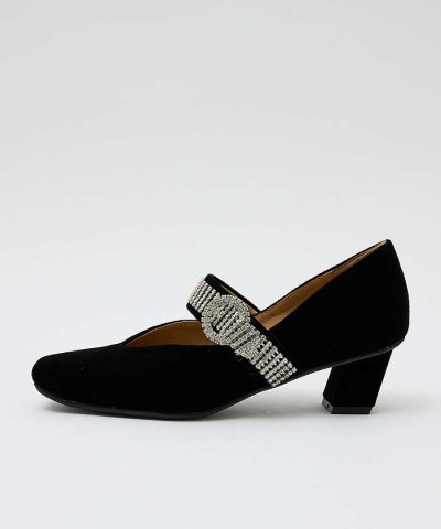 ベルトスクエアパンプス