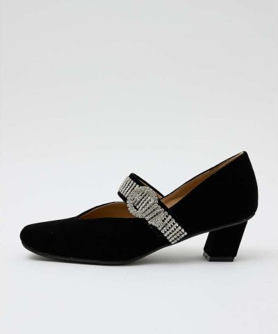 ベルトスクエアパンプス