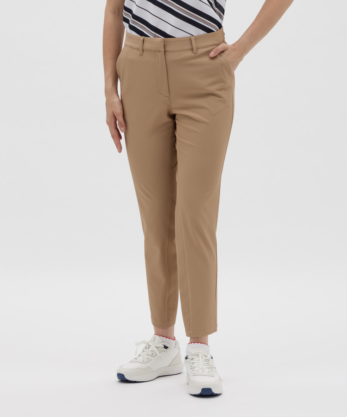 Munsingwear(ings) マンシングウェア Munsingwear ウィングスルー9分丈パンツ ブラウン 15 Munsingwear(ings) マンシングウェア Munsingwear ウィングスルー9分丈パンツ ブラウン 15