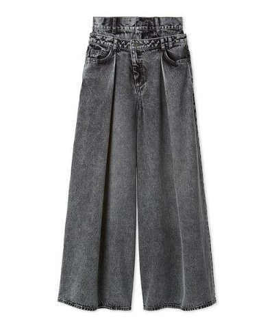 レイヤードデザインパンツ