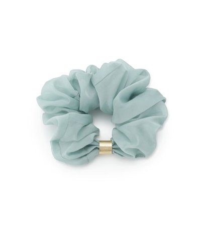 オーガンジーメタルポイントシュシュ