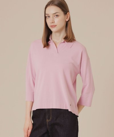 ソフトレーヨンニットプルオーバー