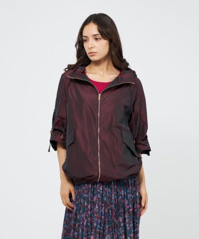 ライトメモリータフタ ライトブルゾン