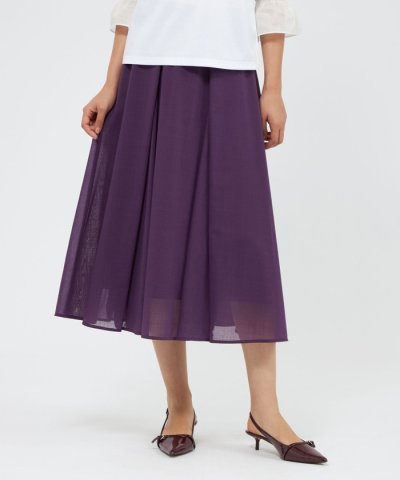 ウールボイル タックスカート