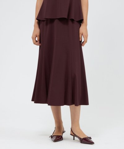 ドライジャージー フレアスカート