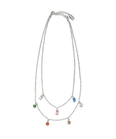 カラフルストーンネックレス