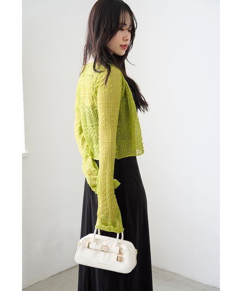 【再値下げしました❣️】エムプルミエ　カーディガン　ブラウン セール】【mily bilet】街中で目を惹く、洗練されたデザイン