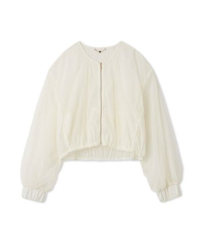 シアーボリュームブルゾン