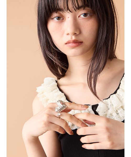 4℃　ダイヤモンド プラチナリング　梅田阪急百貨店店限定　※6/26までの出品 イエローダイヤモンド/ダイヤモンド プラチナリング（F.V.Y/0.26