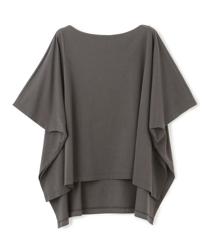 UNCRAVE 【接触冷感・UVケア・洗濯機洗い可】プレミアムジャージー ポンチョトップス スレート F