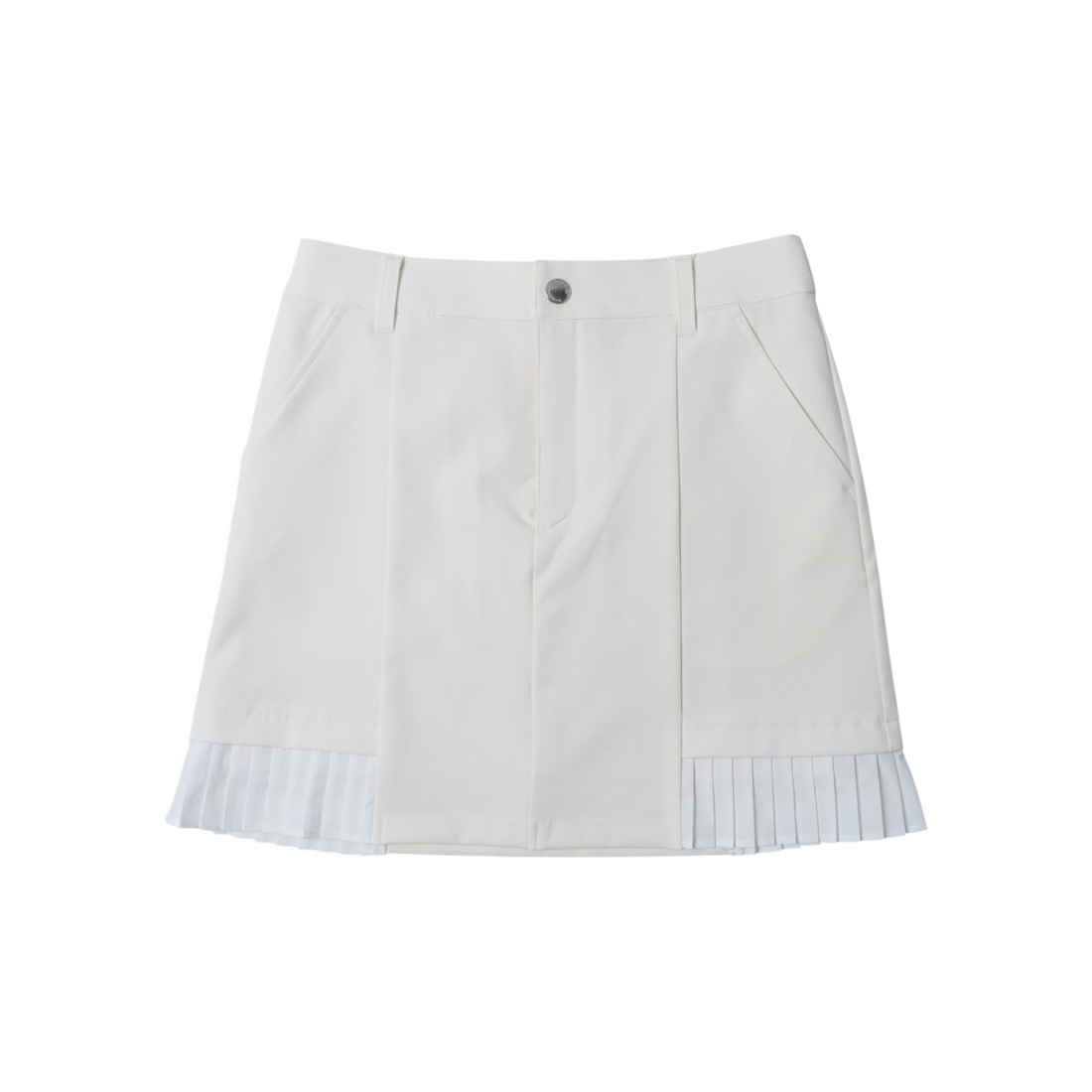 lecoqsportifgolf ルコックスポルティフ ゴルフ le coq sportif golf 裾プリーツ ホワイト M lecoqsportifgolf ルコックスポルティフ ゴルフ le coq sportif golf 裾プリーツ ホワイト M