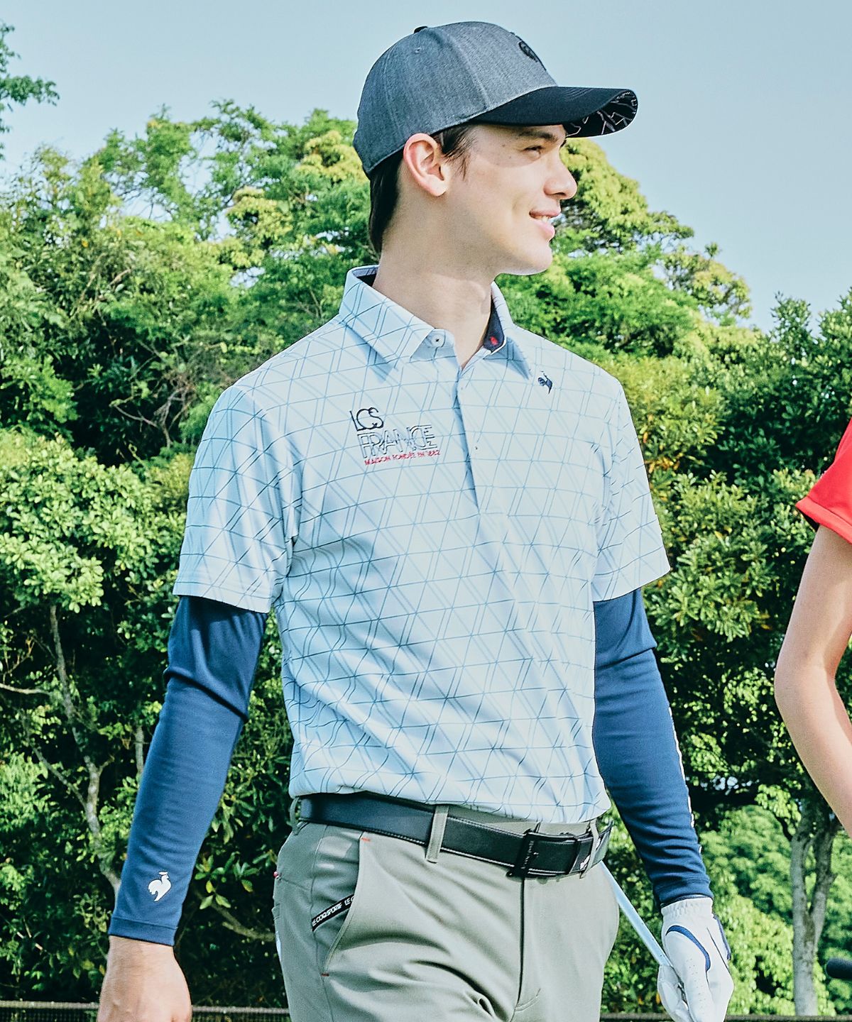 lecoqsportifgolf ルコックスポルティフ ゴルフ le coq sportif golf インナー付 ホワイト M lecoqsportifgolf ルコックスポルティフ ゴルフ le coq sportif golf インナー付 ホワイト M