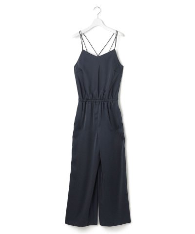 【WEB＆一部店舗限定】 StretchVintageSatin オールインワン