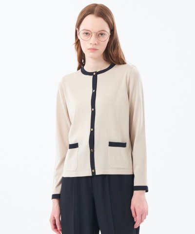 【ROYTON（ロイトン）】リネンミックスニット