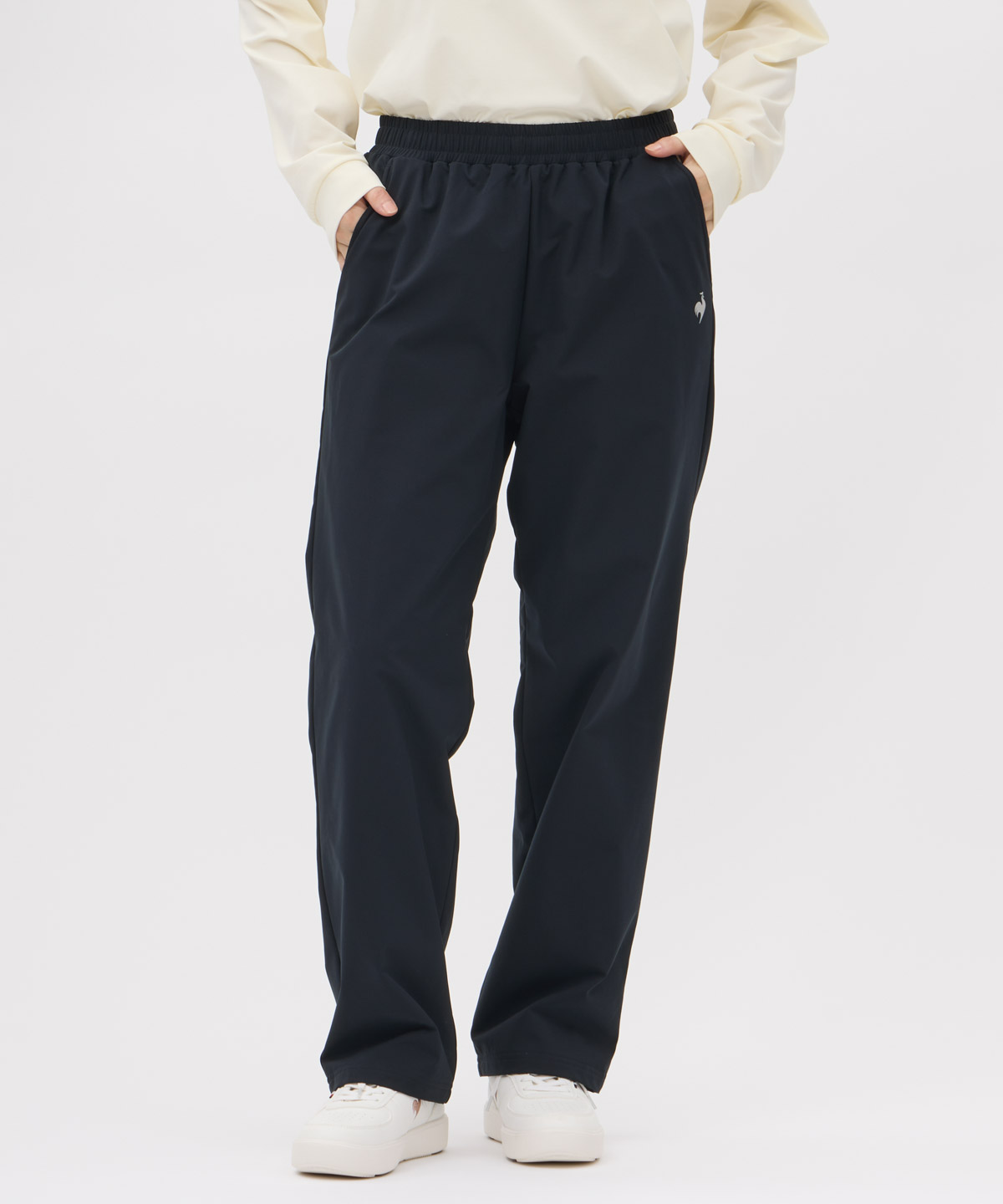 lecoqsportif(ings) ルコックスポルティフ le coq sportif 裏起毛ウィンドブレーカーパン ネイビー S lecoqsportif(ings) ルコックスポルティフ le coq sportif 裏起毛ウィンドブレーカーパン ネイビー S
