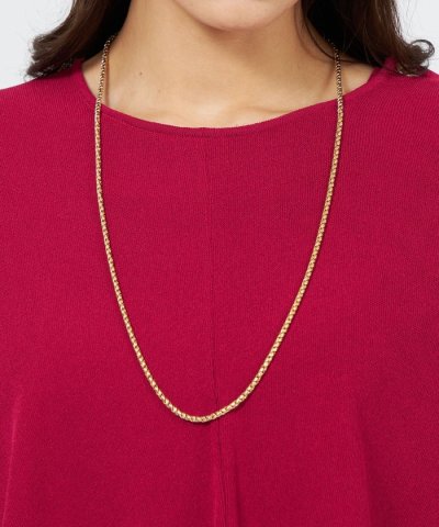 ロングチェーンネックレス