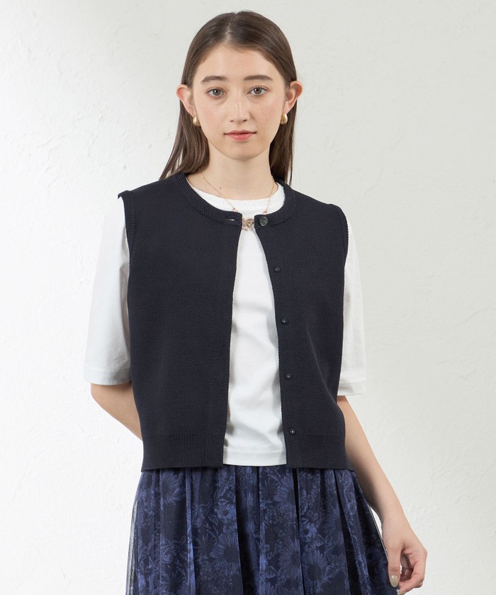 連休お値下げ　AMACA 半袖ニット 新品タグ付き 20,000～¥24,999｜ニット・セーター｜AMACA(アマカ)｜阪急百貨店