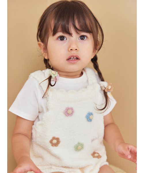 BABY】ベビモコフラワーロンパース(508440762)｜阪急百貨店公式通販