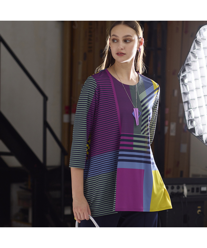 ピンク系｜カットソー・Tシャツ｜Liliane Burty(Lサイズ)(リリアン