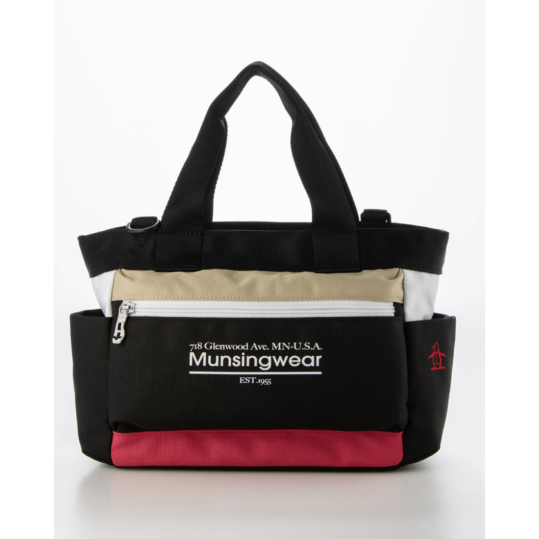 Munsingwear(ings) マンシングウェア Munsingwear マルチカラーカートバッグ ブラック F Munsingwear(ings) マンシングウェア Munsingwear マルチカラーカートバッグ ブラック F