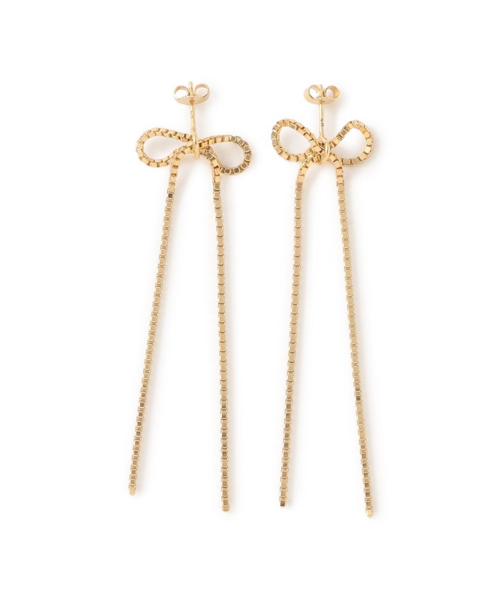 【新品未使用】SASKIA DIEZリボンピアス(シングル) 楽天市場】SASKIA DIEZ サスキアディツ【リボン ピアス シルバー