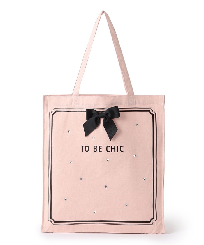 美品　TO BE CHIC スワロフスキー付き　かごバッグ お値下げ 美品 TO BE CHIC スワロフスキー付き かごバッグ